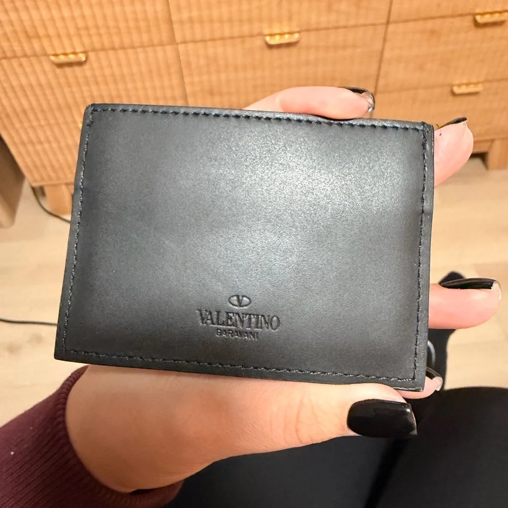 Valentino Leather Card Holder